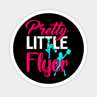 pretty little flyer Funny Cheerleader Cheering Magnet